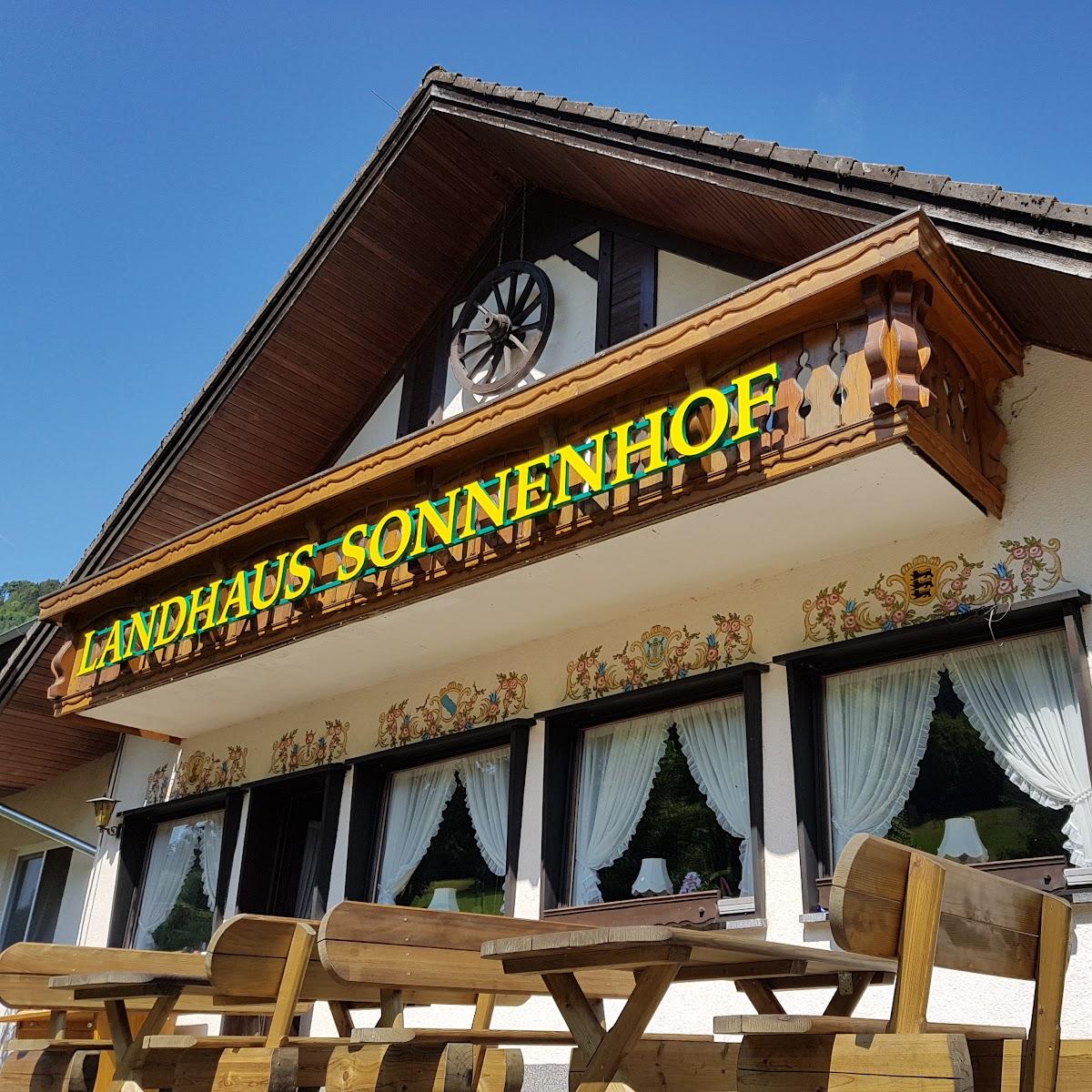 Restaurant "Landhaus Sonnenhof" in Todtnau