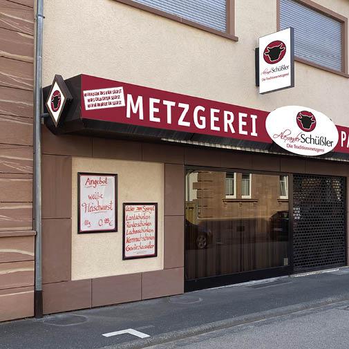 Restaurant "Metzgerei Schüßler" in Wörth am Main
