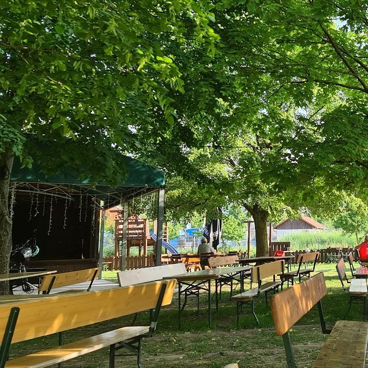 Restaurant "Wein- & Biergarten Goger" in Sand am Main