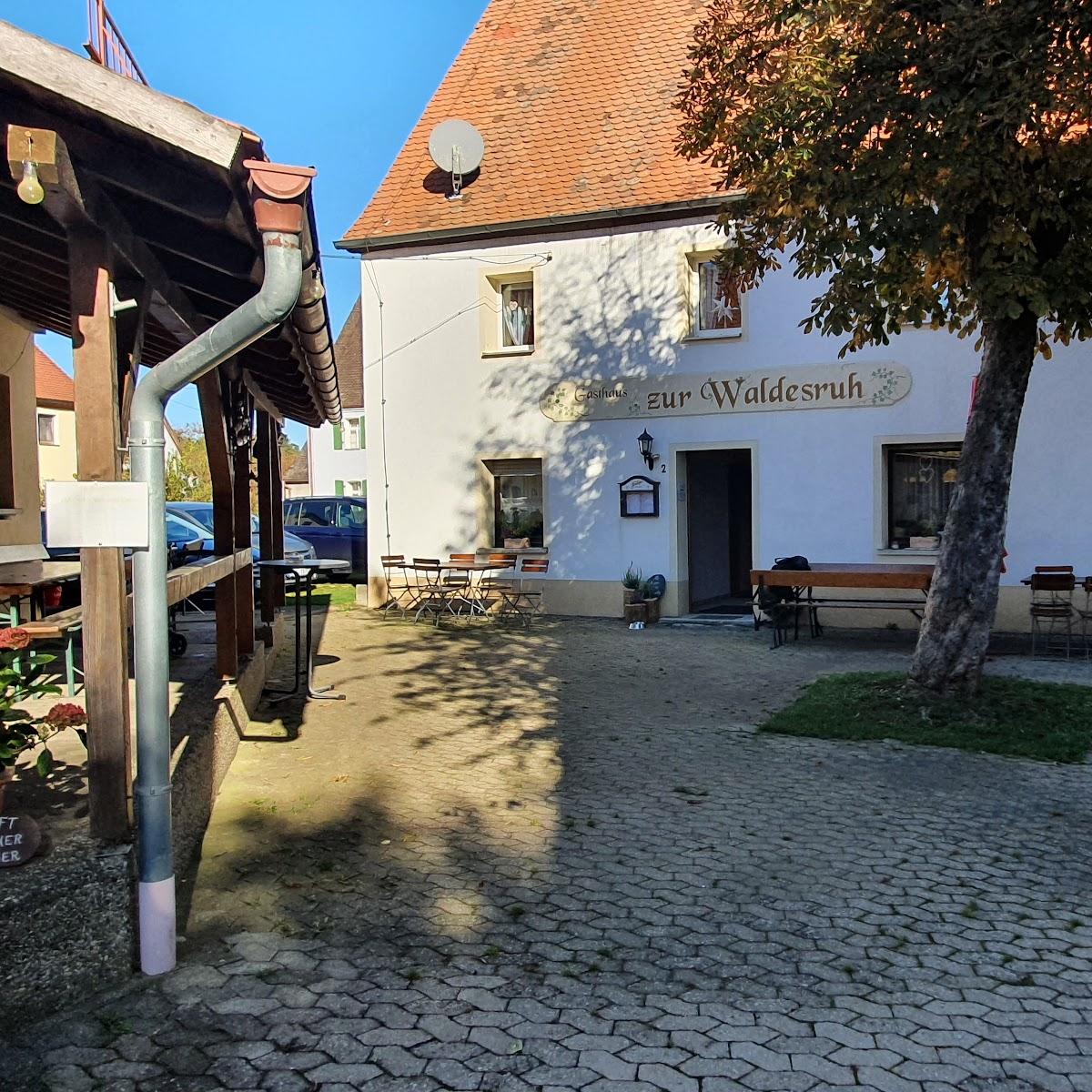 Restaurant "Gasthaus zur Waldesruh" in Pommelsbrunn