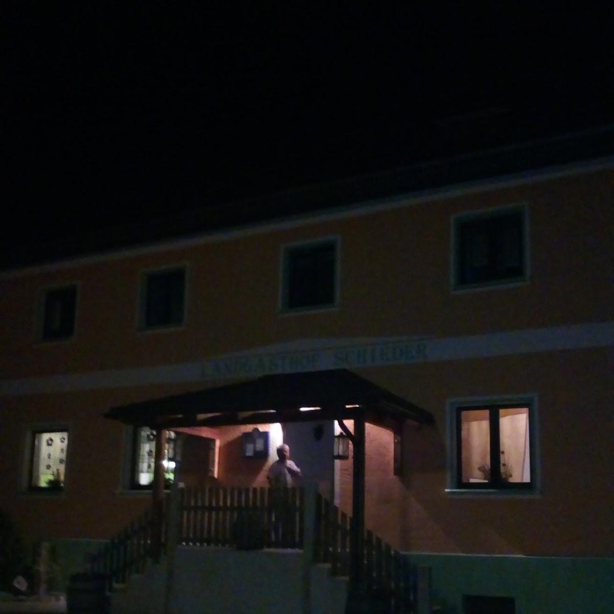 Restaurant "Landgasthof Schieder" in Schwarzach bei Nabburg