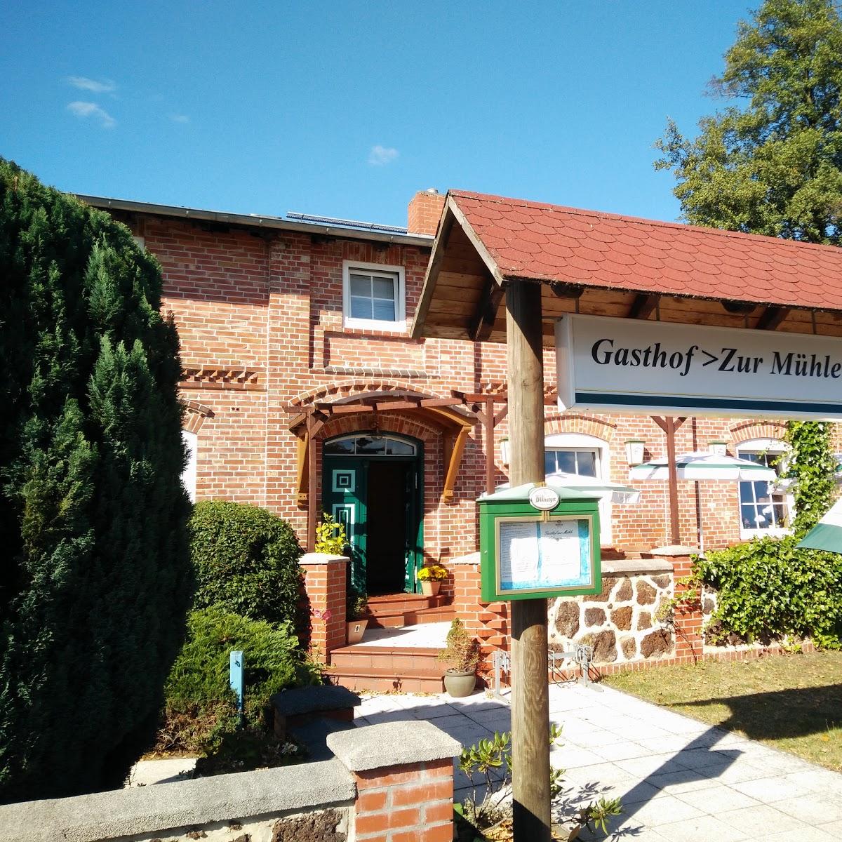 Restaurant "Gasthof zur Mühle" in Malk Göhren