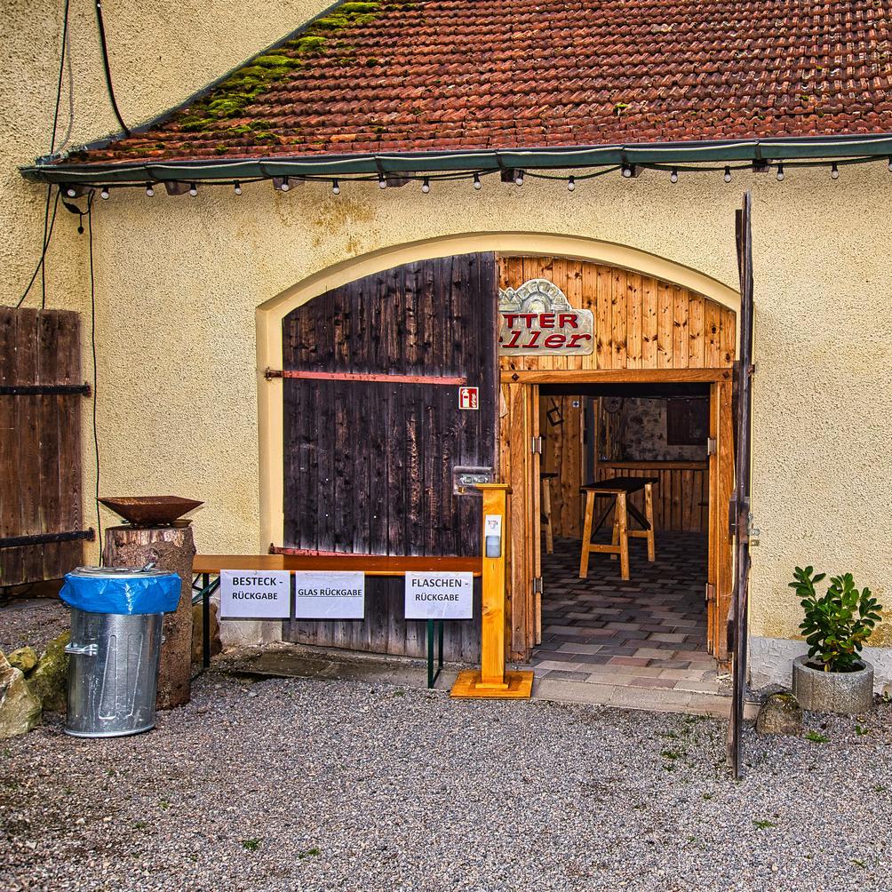 Restaurant "Ritterkeller" in Guteneck