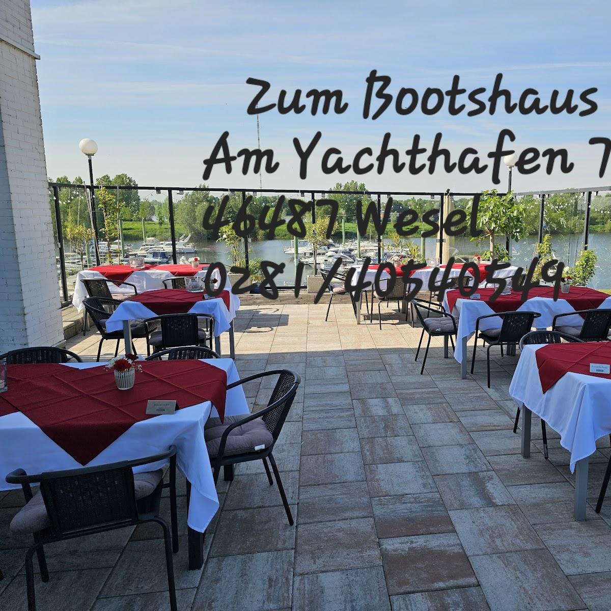 Restaurant "Restaurant Zum Bootshaus" in Wesel