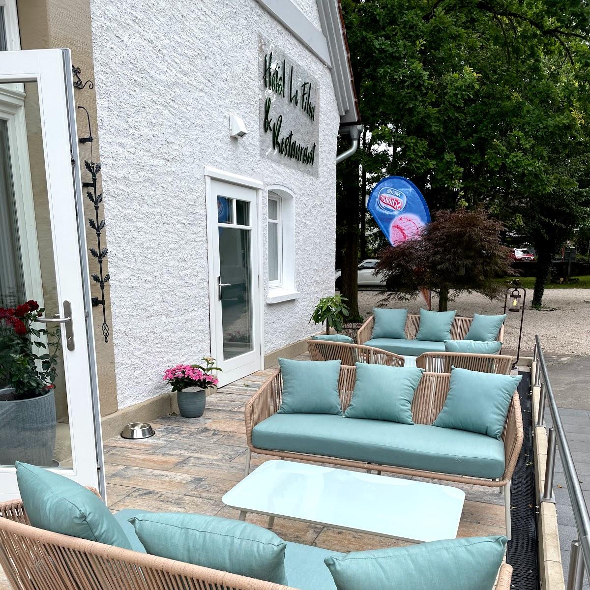 Restaurant "Hotel Le Filou" in Hille