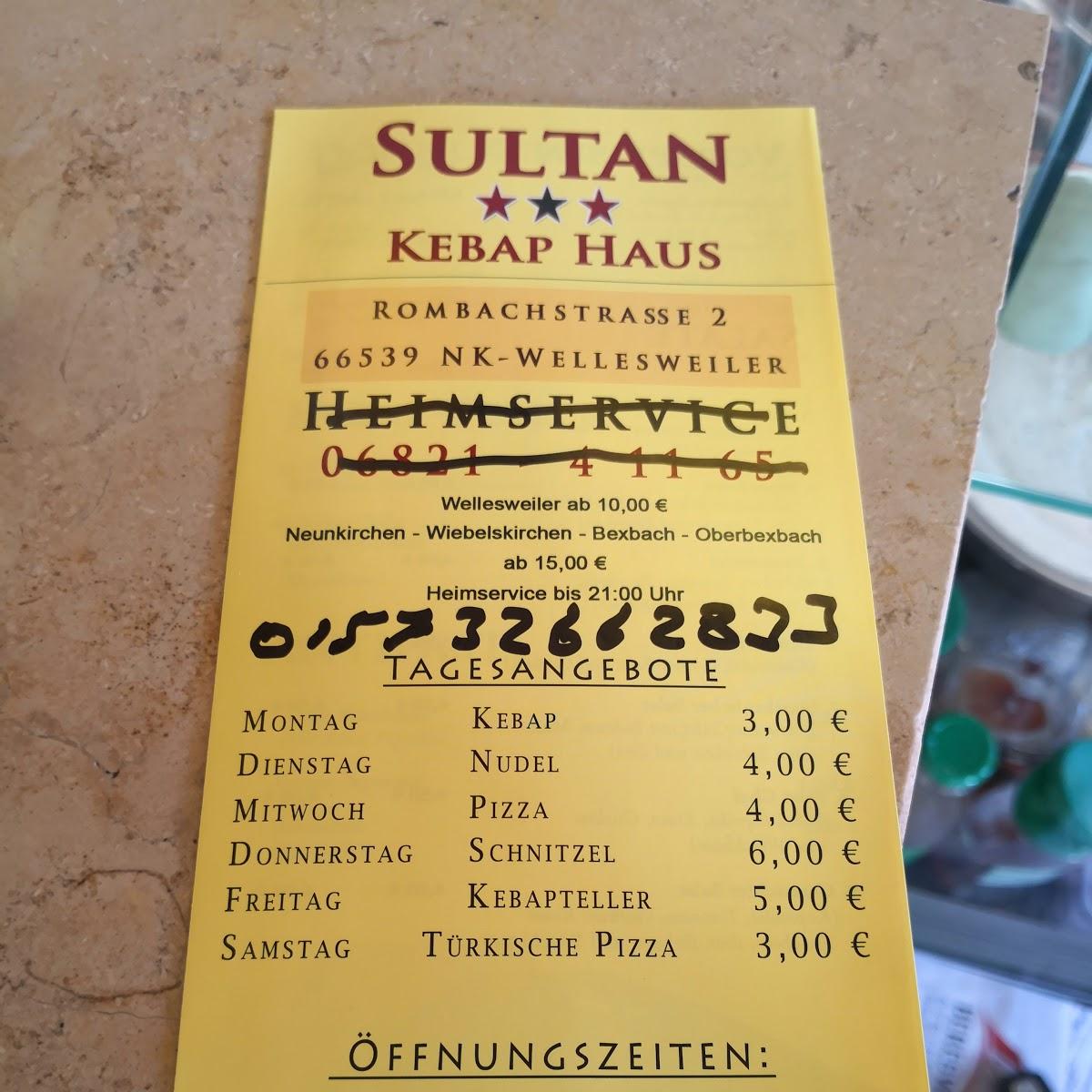Restaurant "Sultan-Kebap" in Neunkirchen