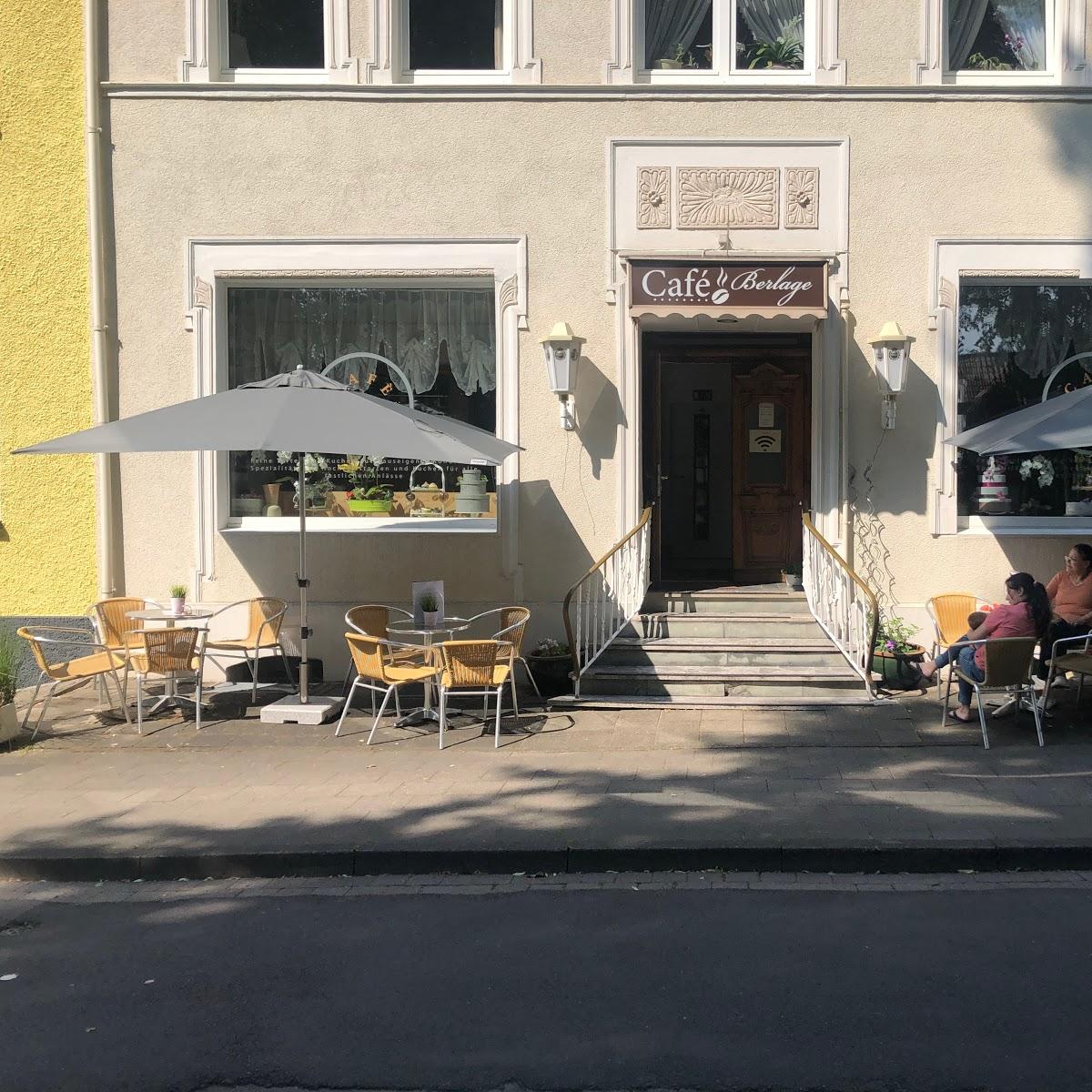 Restaurant "Café Berlage" in Lügde
