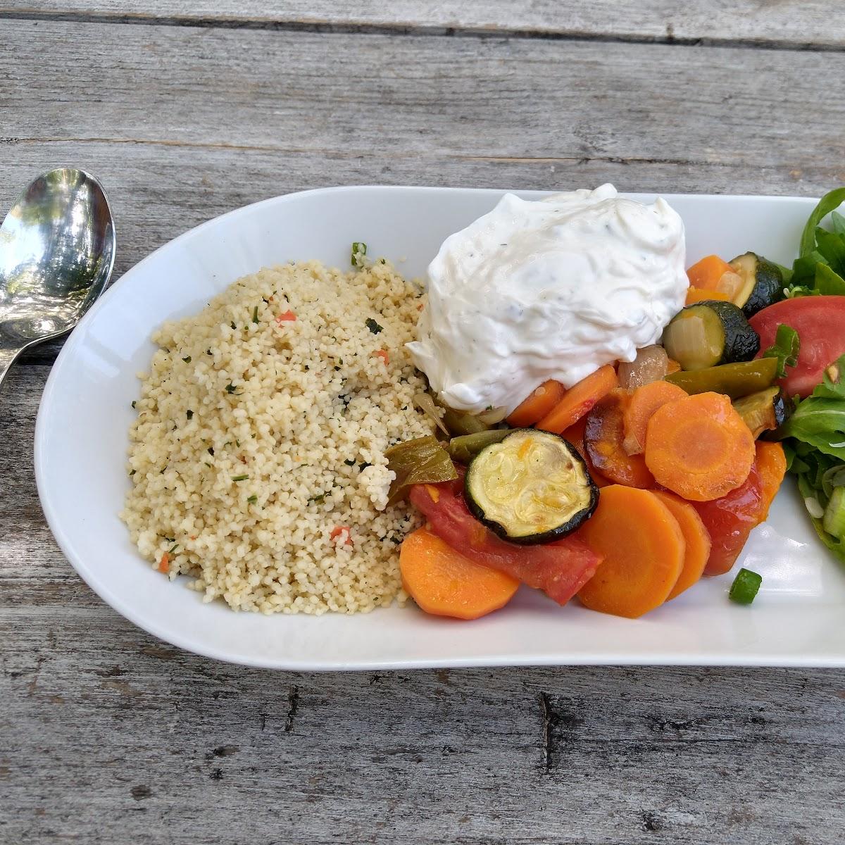 Restaurant "Barfuß Café" in Beelitz