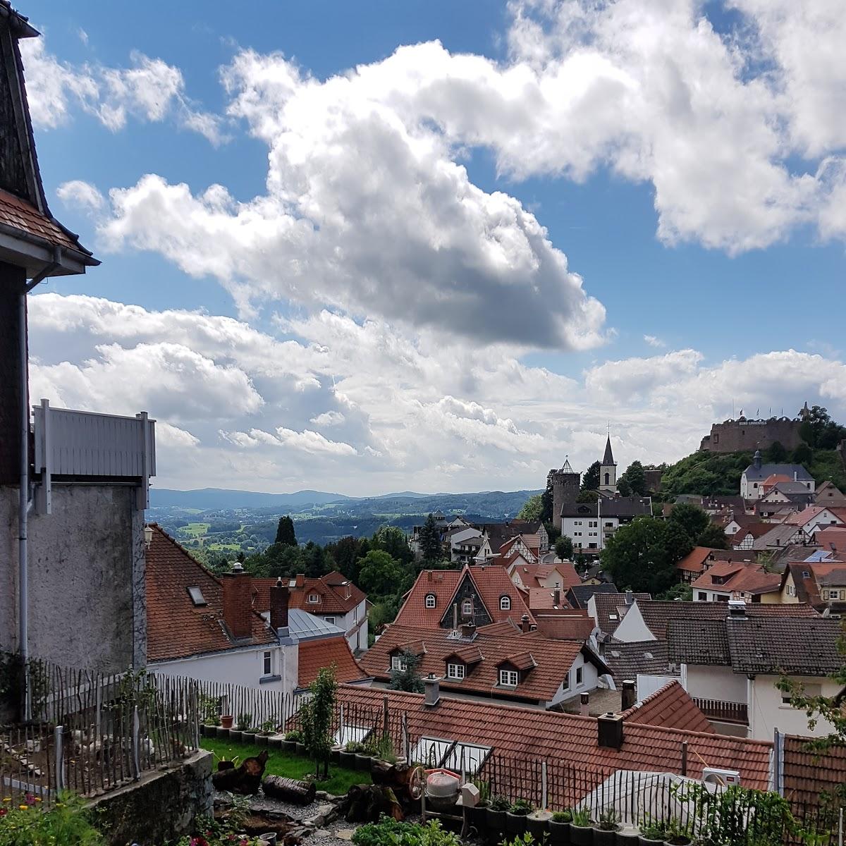 Restaurant "Pension Karina" in Lindenfels