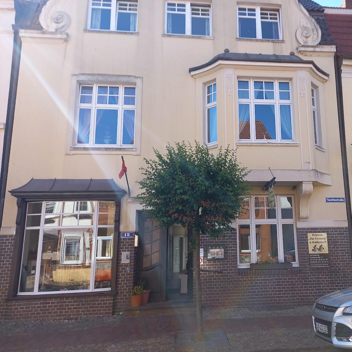 Restaurant "Pension Zur Festung und Radlertreff" in Dömitz