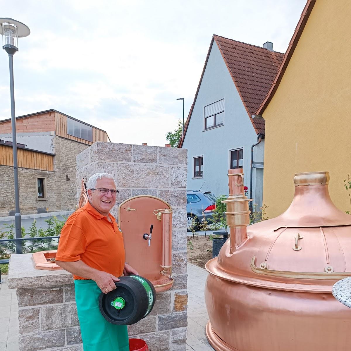 Restaurant "Bierbrunnen Privatbrauerei Düll" in Volkach