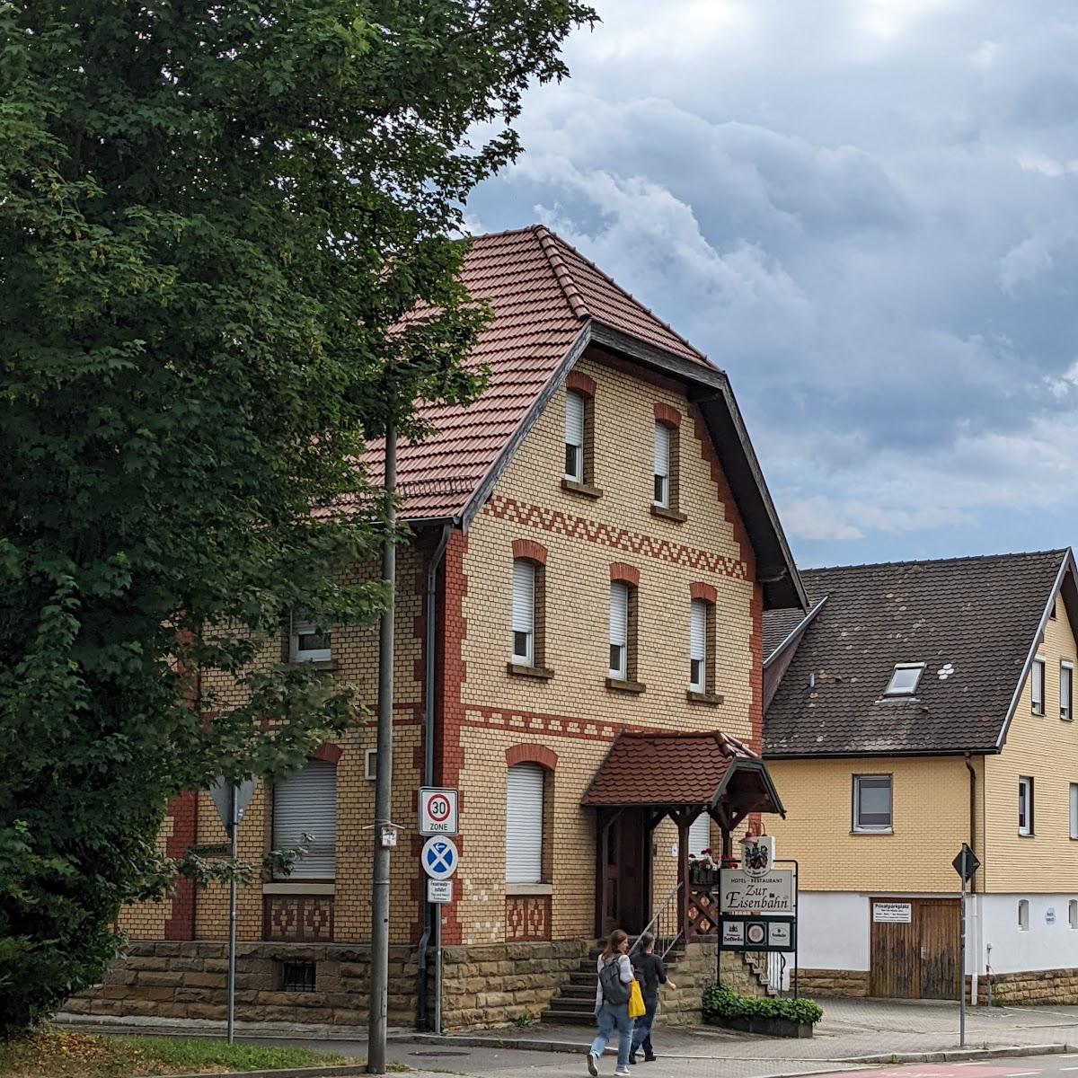 Restaurant "Hotel Zur Eisenbahn" in Renningen