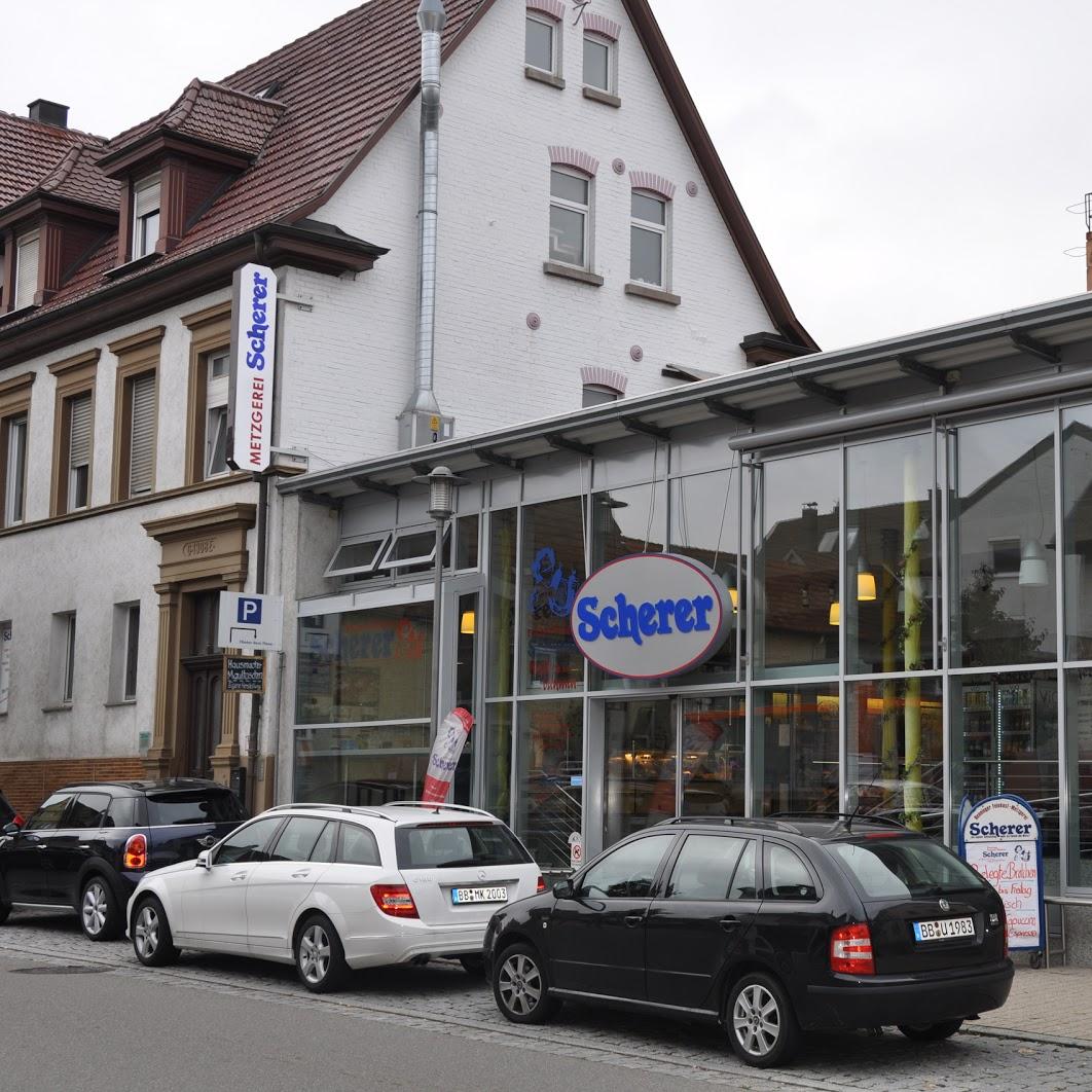 Restaurant "Feinkostmetzgerei Scherer GmbH" in Renningen