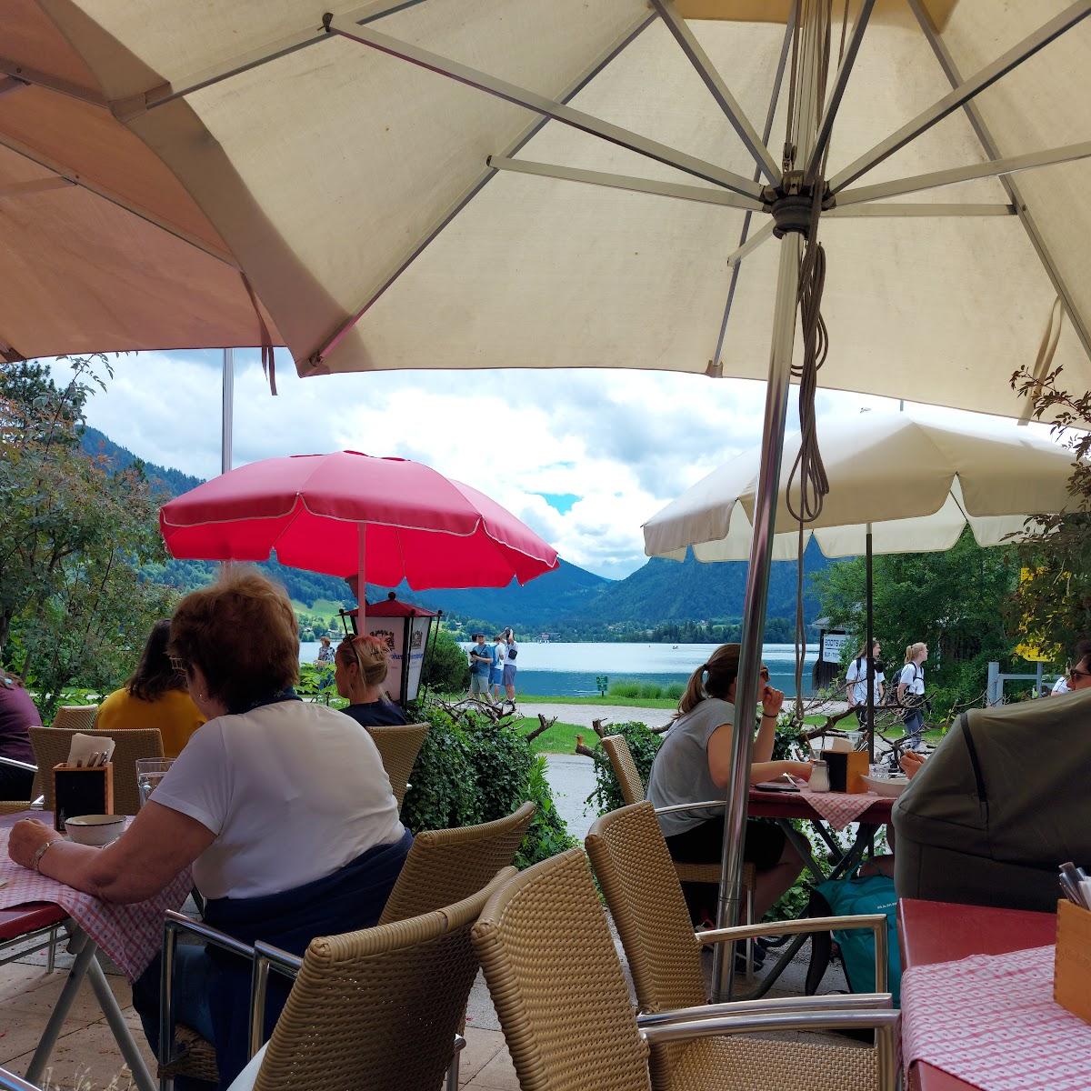 Restaurant "Café Milchhäusl am See" in Schliersee