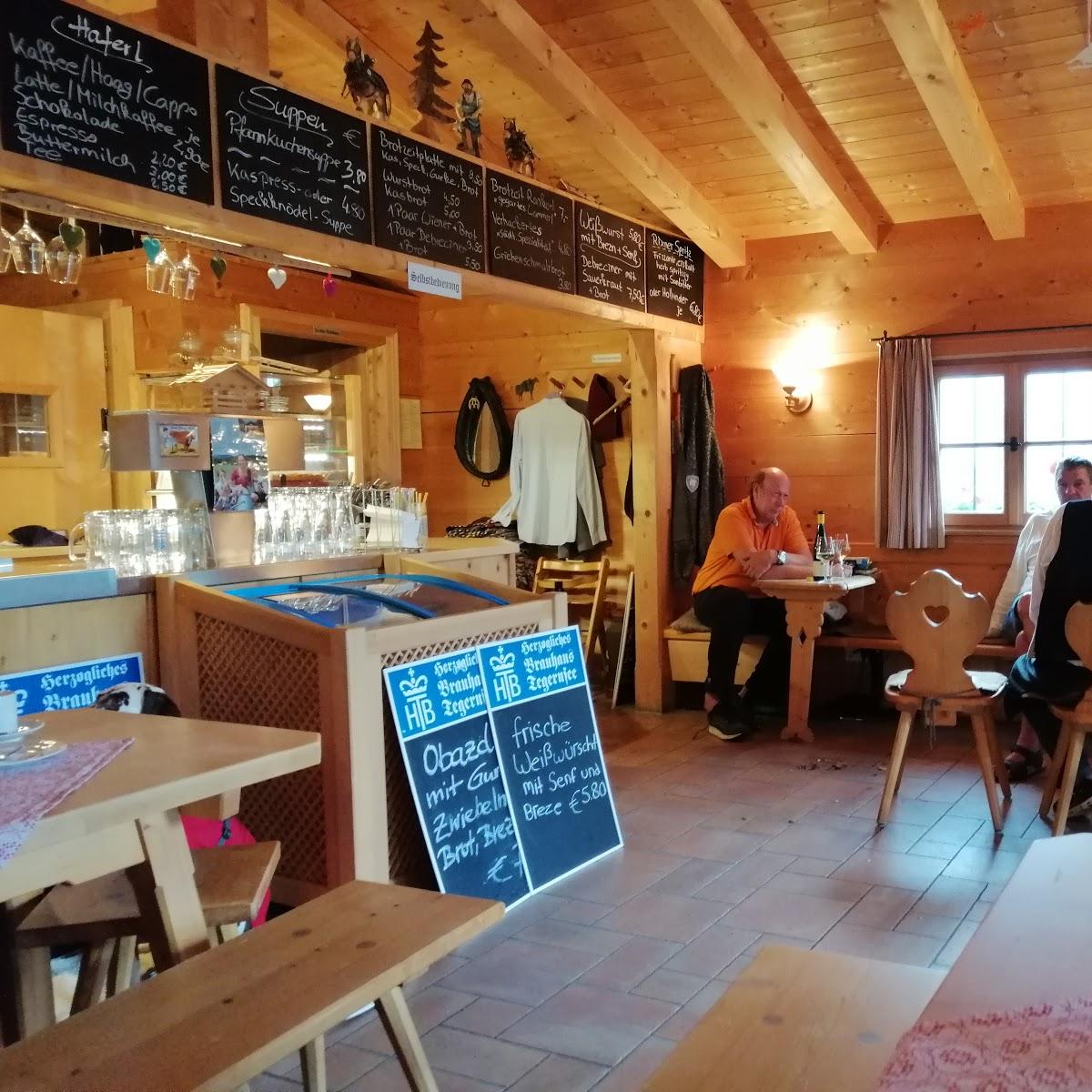 Restaurant "Rixneralm am See" in Schliersee