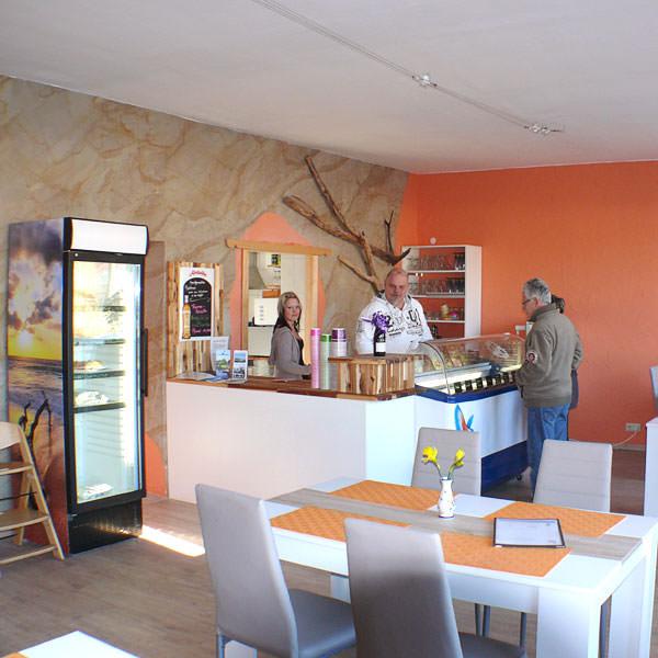 Restaurant "Kaffeehaus + Eiscafé Eisschleuse" in Wandlitz