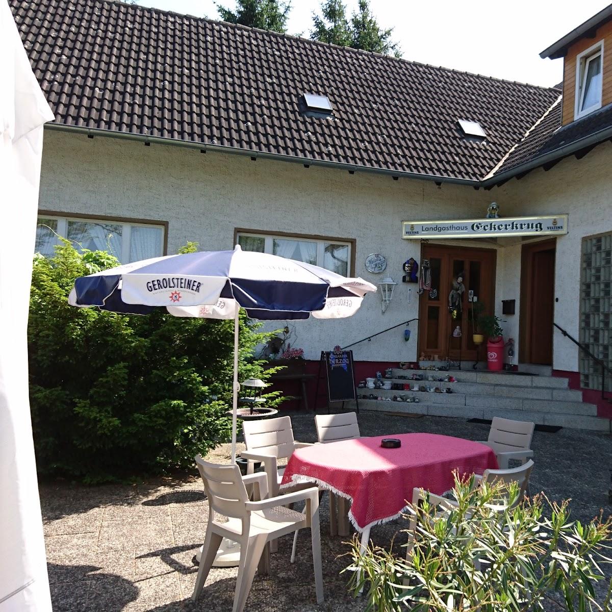 Restaurant "Landgasthaus Eckerkrug" in Bad Harzburg