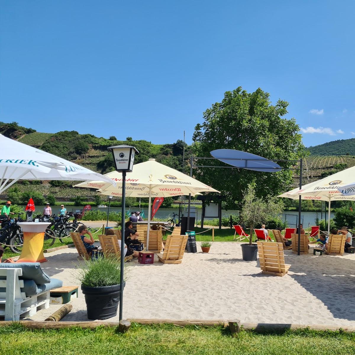 Restaurant "Mosel Beach Lounge er Schweiz" in Mehring