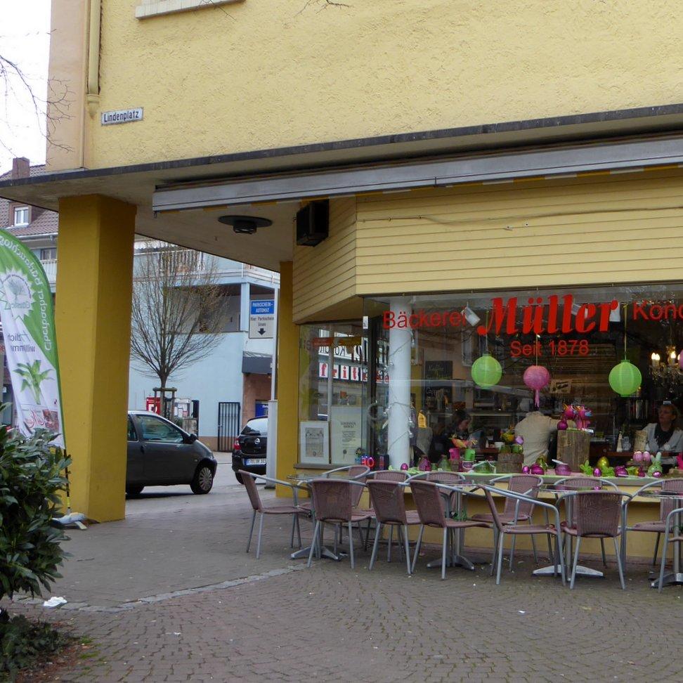 Restaurant "Café Müller am Lindenplatz" in Eberbach