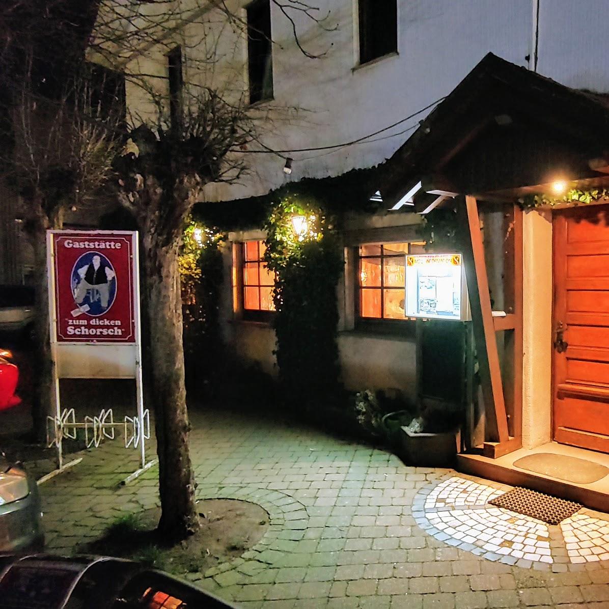 Restaurant "Gasthof Zum dicken Schorsch" in Fränkisch-Crumbach