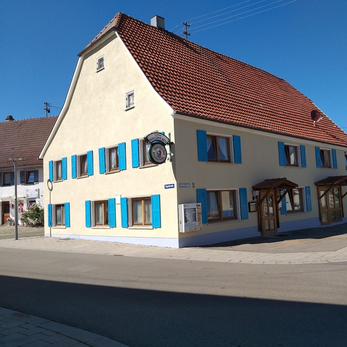Restaurant "Gästehaus Pension Waldhorn" in Weilen unter den Rinnen