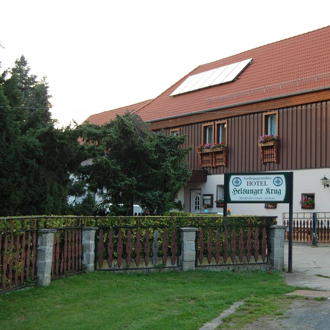 Restaurant "Ausflugsgaststätte u. Hotel Helsunger Krug" in Blankenburg (Harz)