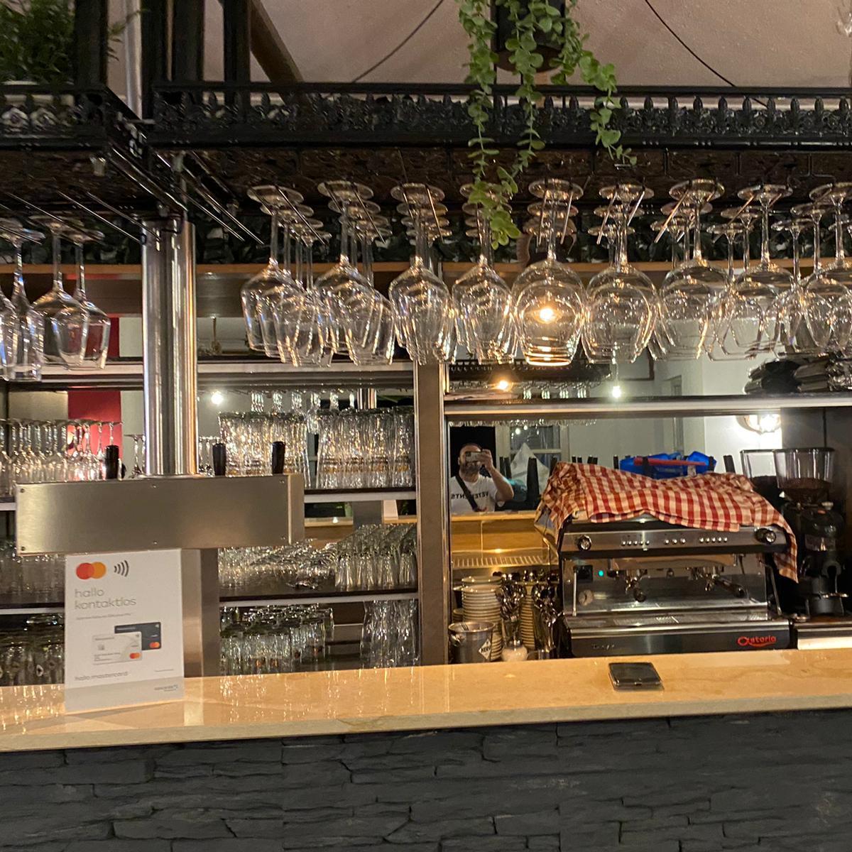 Restaurant "Club del Lago" in Schwielowsee