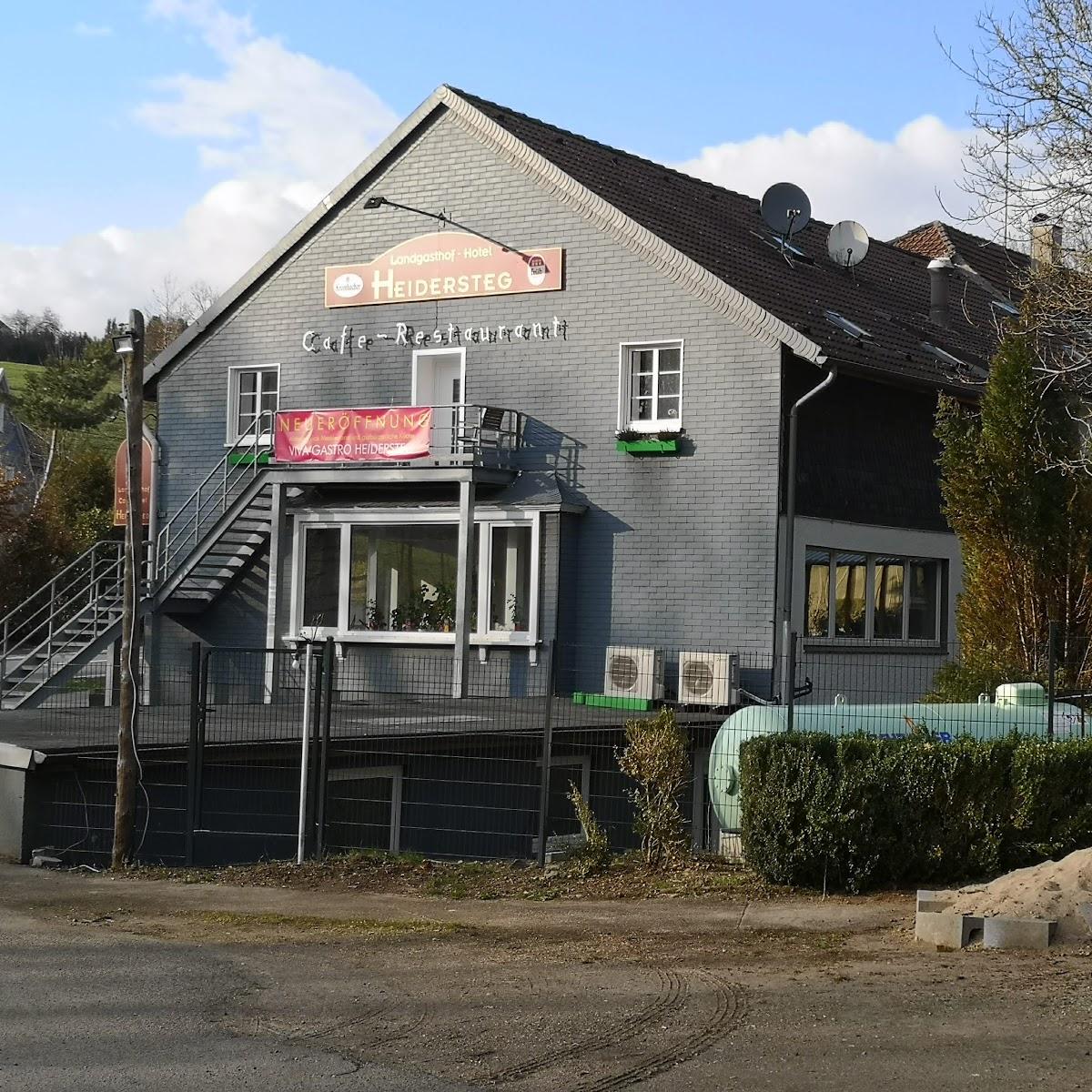 Restaurant "Landgasthof Heidersteg" in Radevormwald