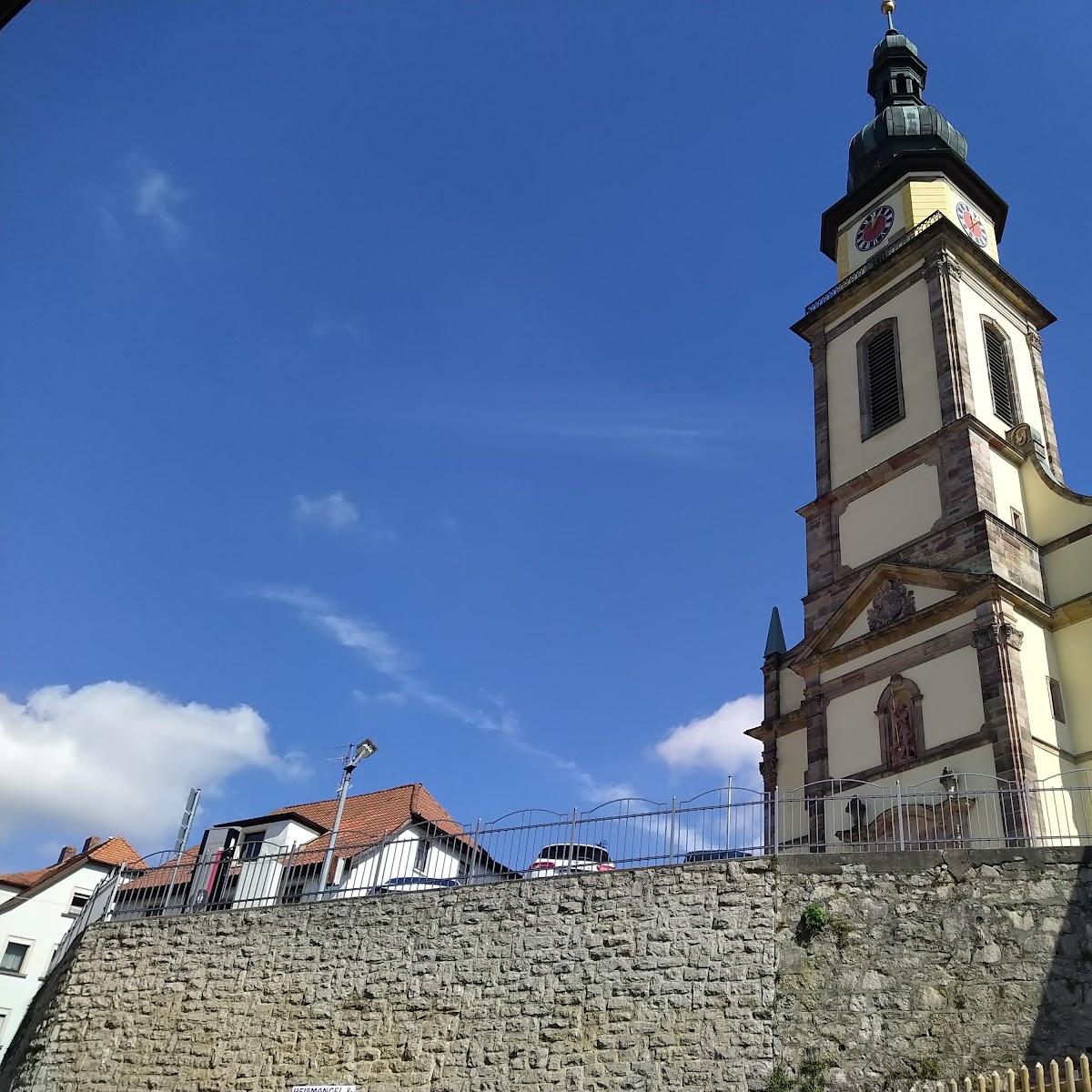 Restaurant "Gasthof Weißes Rössl" in Stadtsteinach