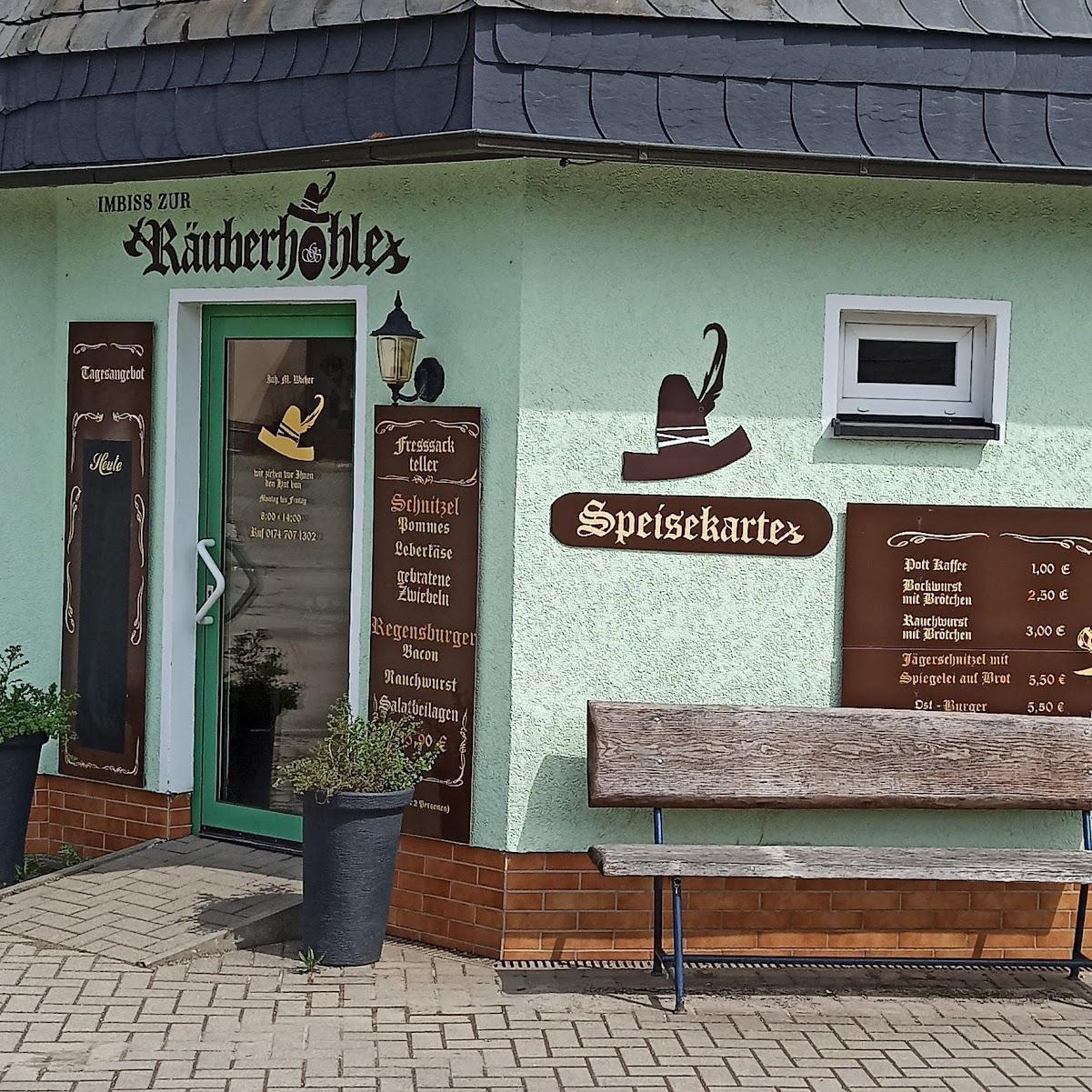 Restaurant "Imbiss Zur Räuberhöhle" in Aue-Bad Schlema