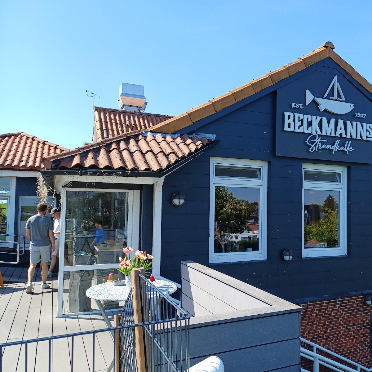 Restaurant "Beckmanns Strandhalle" in Brunsbüttel