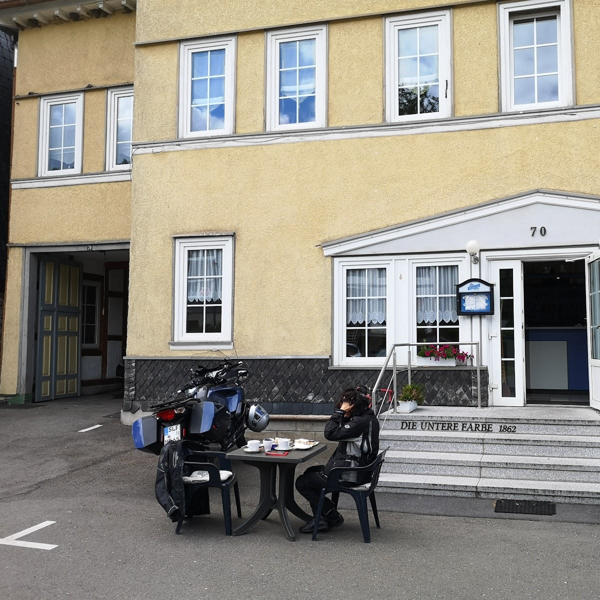 Restaurant "Eiscafé Saphir" in Schwarzatal