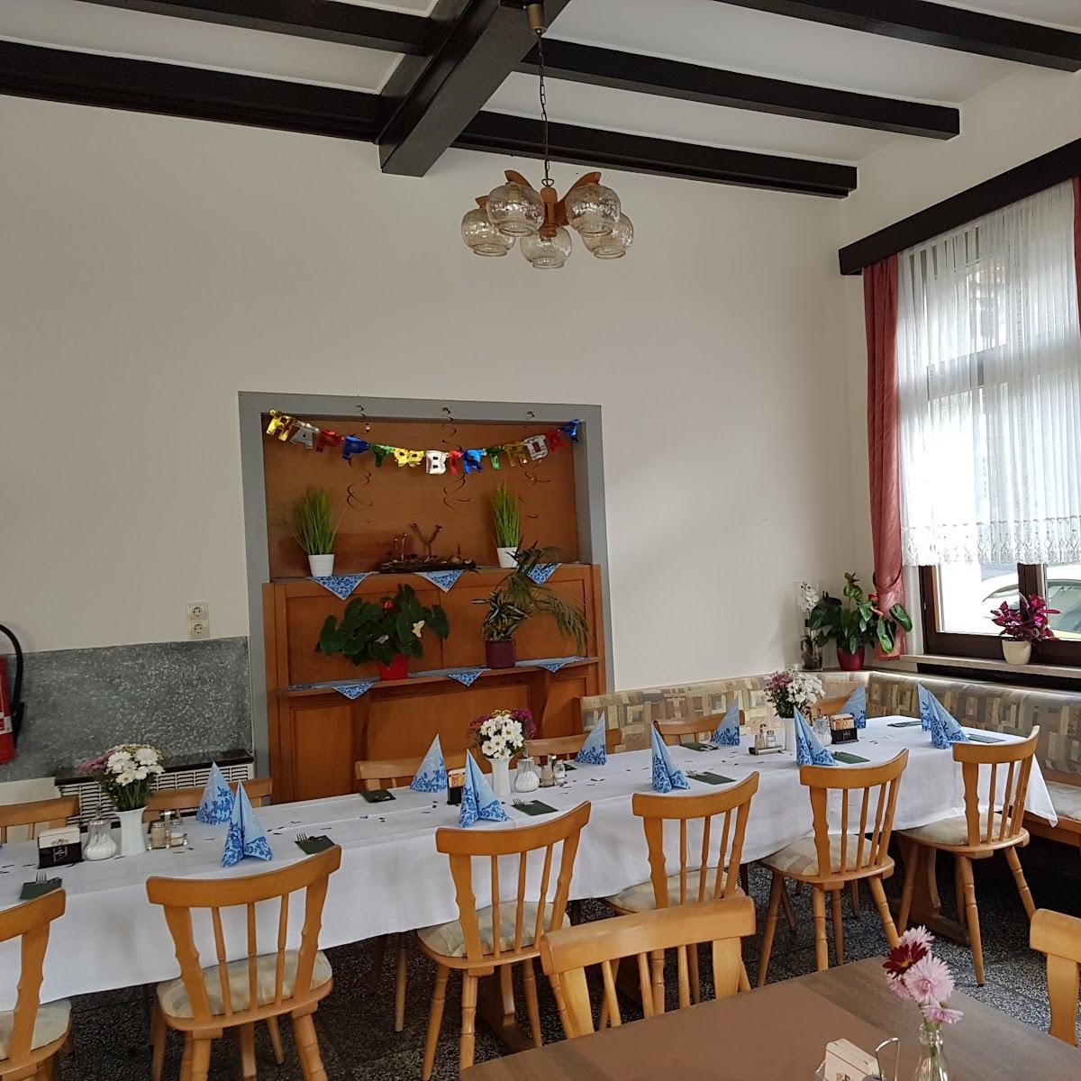 Restaurant "Bahnhofsgaststätte" in Unterweißbach