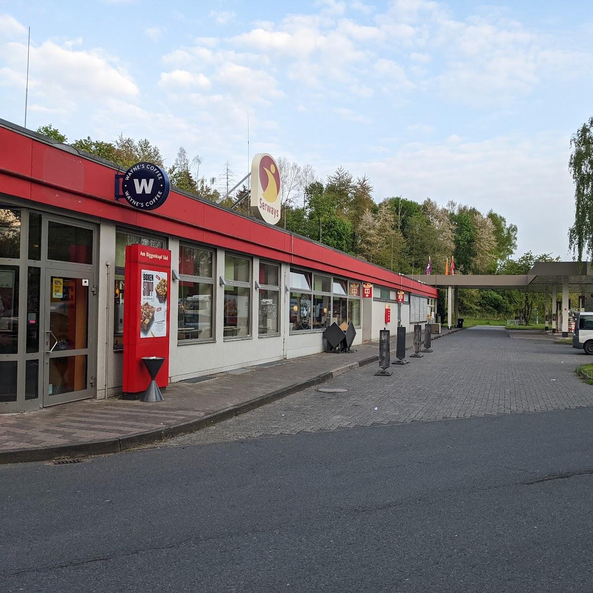 Restaurant "Serways Raststätte Am Biggenkopf Süd" in Diemelstadt