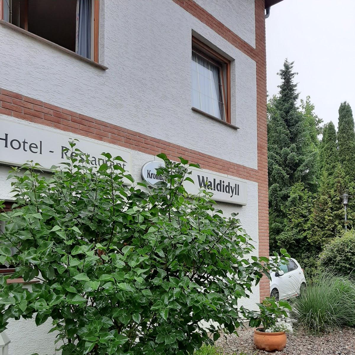 Restaurant "Waldidyll Hotel" in Eggesin