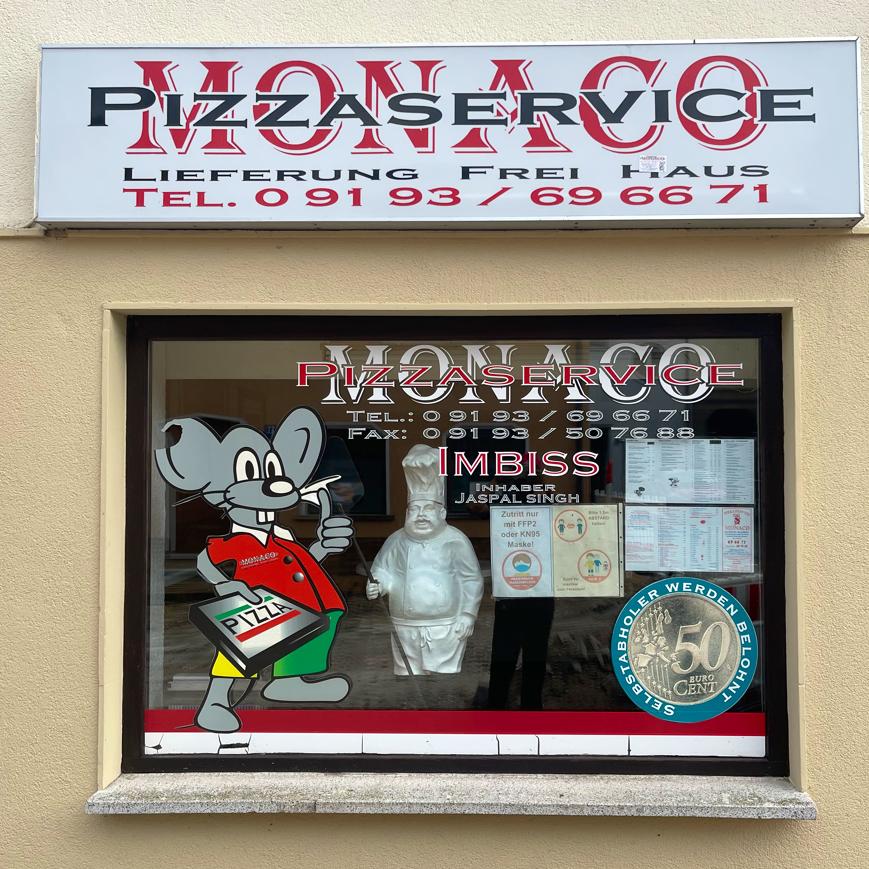 Restaurant "Monaco Pizzeria Service" in Höchstadt