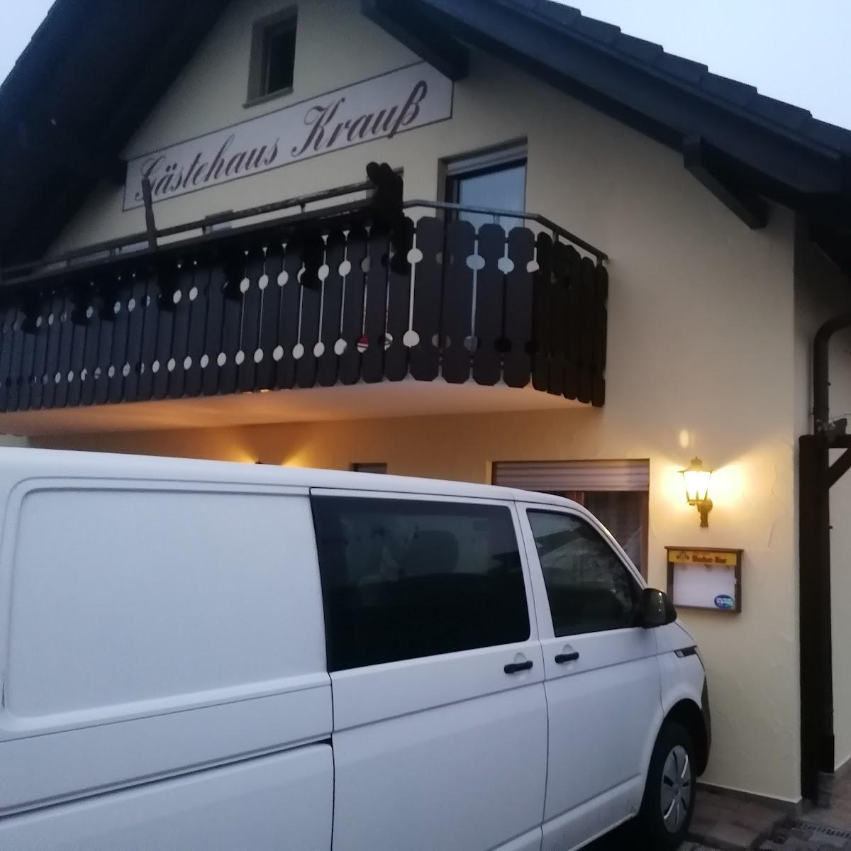 Restaurant "Gästehaus Krauß" in Satteldorf