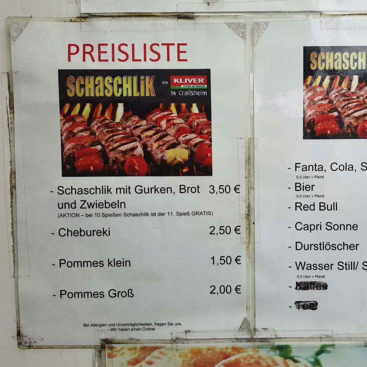 Restaurant "Schaschlik Kliver" in Crailsheim