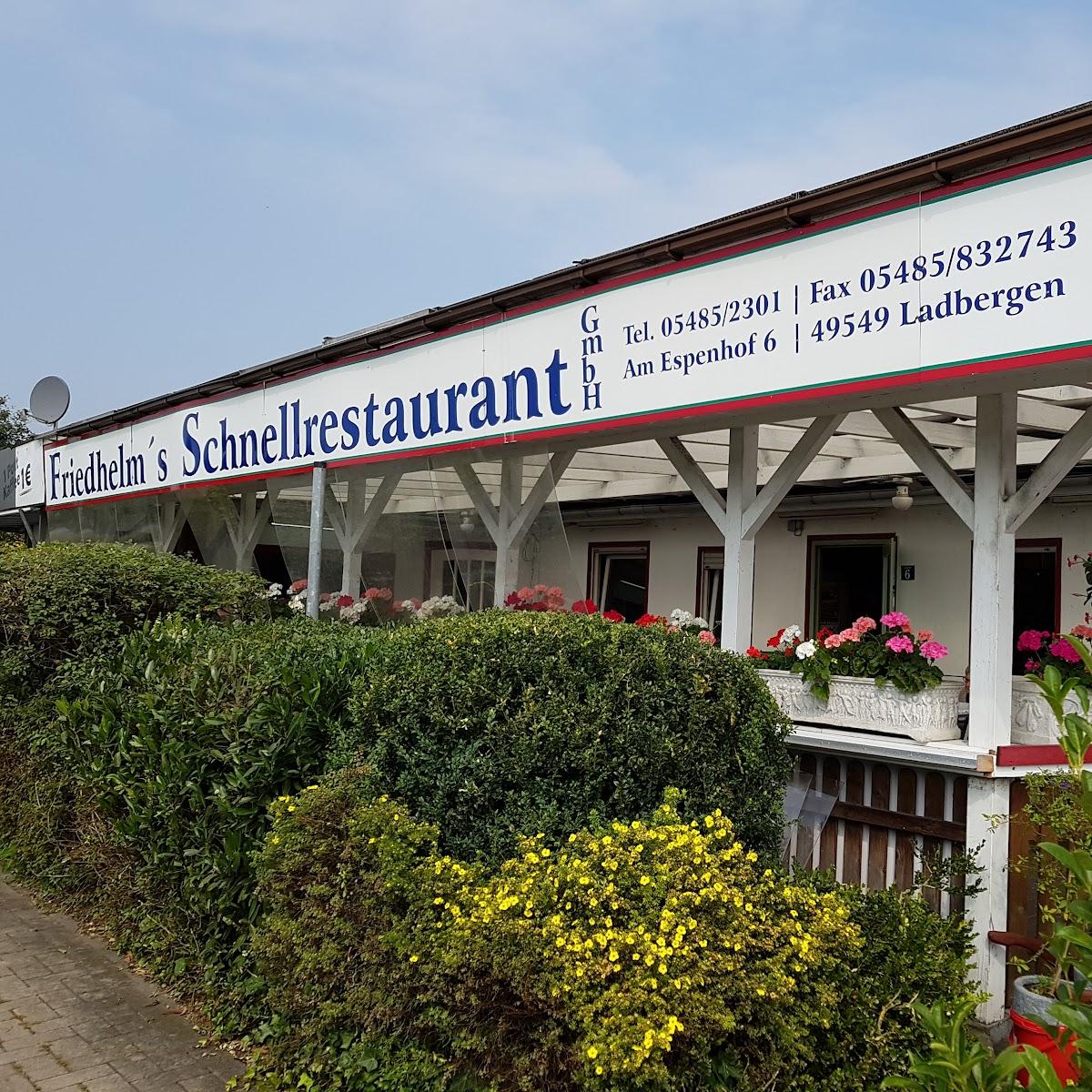 Restaurant "Friedhelms Schnellrestaurant GmbH" in Ladbergen