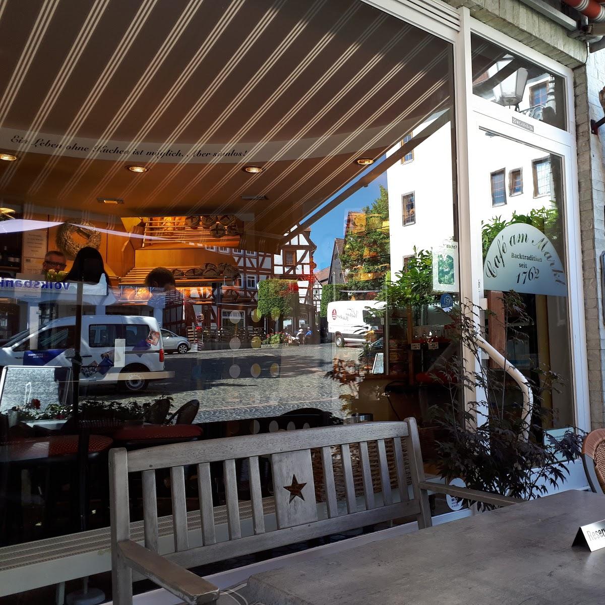 Restaurant "Café am Markt - Göbel" in Laubach