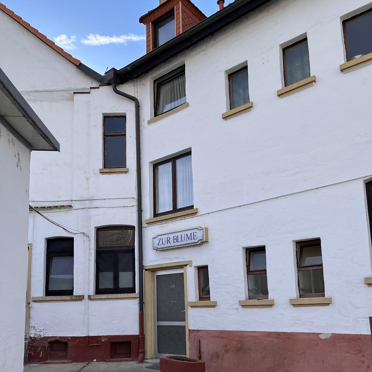 Restaurant "Hotel zur Blume" in Stutensee