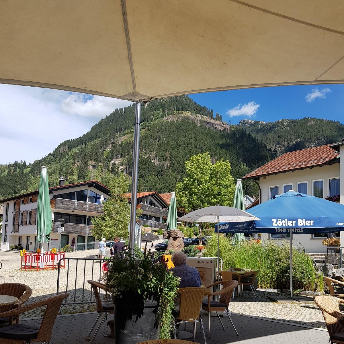 Restaurant "Marktcafe vom Eckardt" in Burgberg im Allgäu