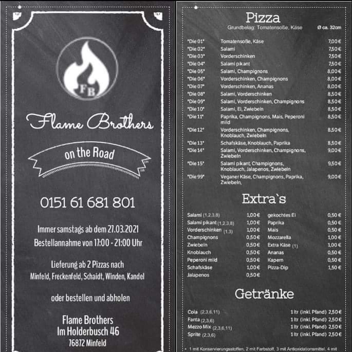 Restaurant "Flame Brothers" in Minfeld