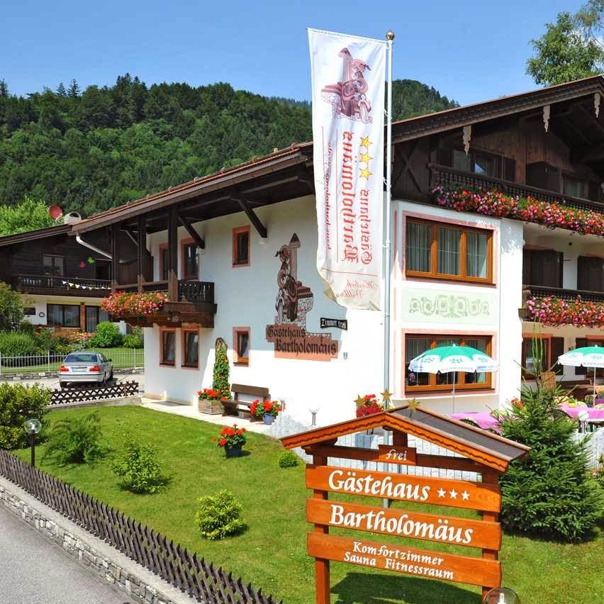 Restaurant "Gästehaus Bartholomäus" in Unterwössen