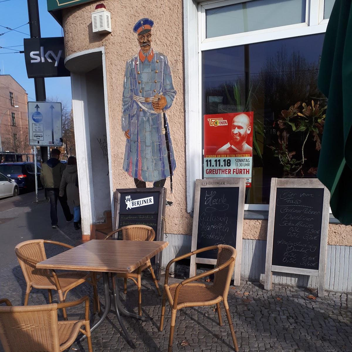 Restaurant "Bierstübchen Hauptmann v. Köpenick" in Berlin