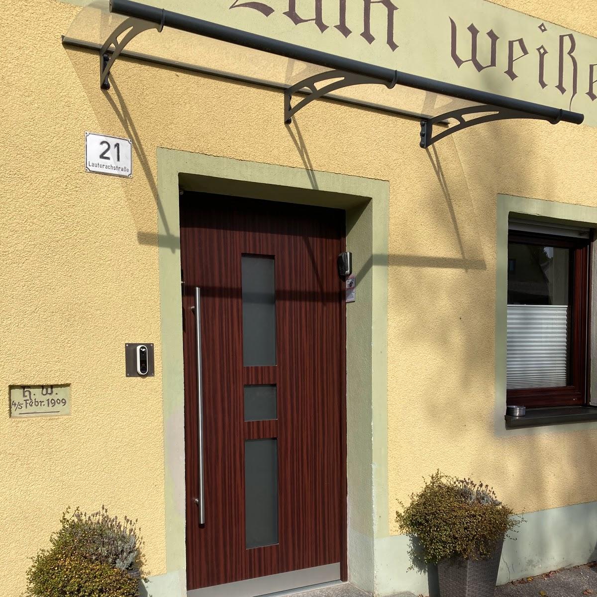 Restaurant "Pension zum weißen Rössl" in Lauterhofen