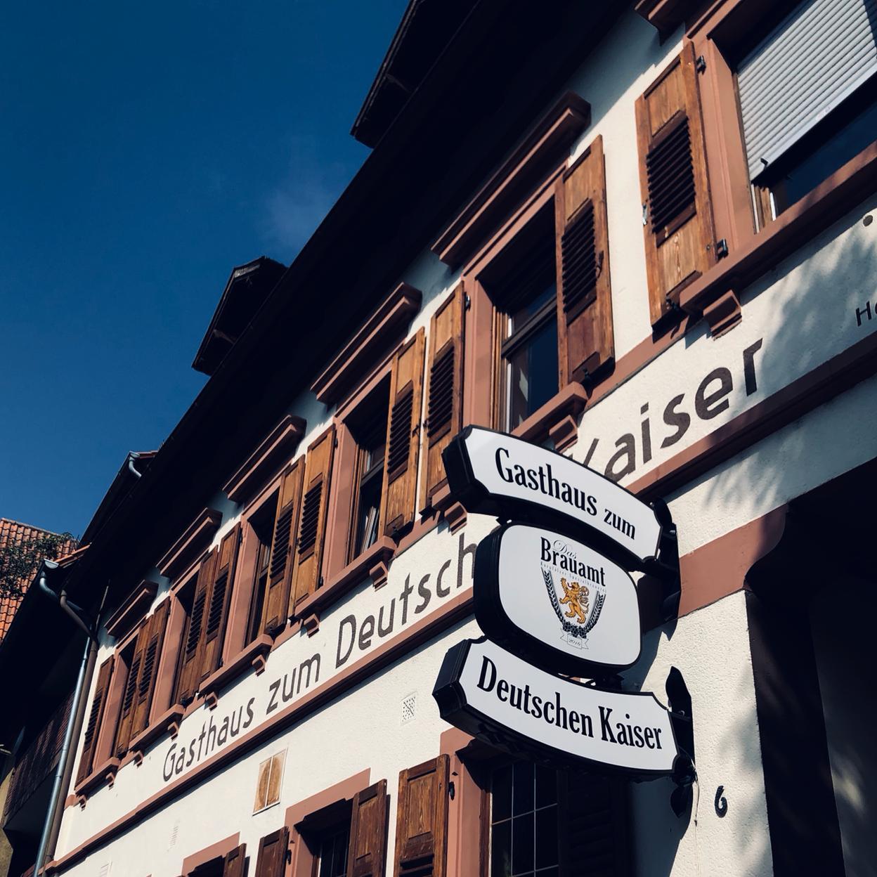 Restaurant "Gasthaus zum deutschen Kaiser" in Heddesheim