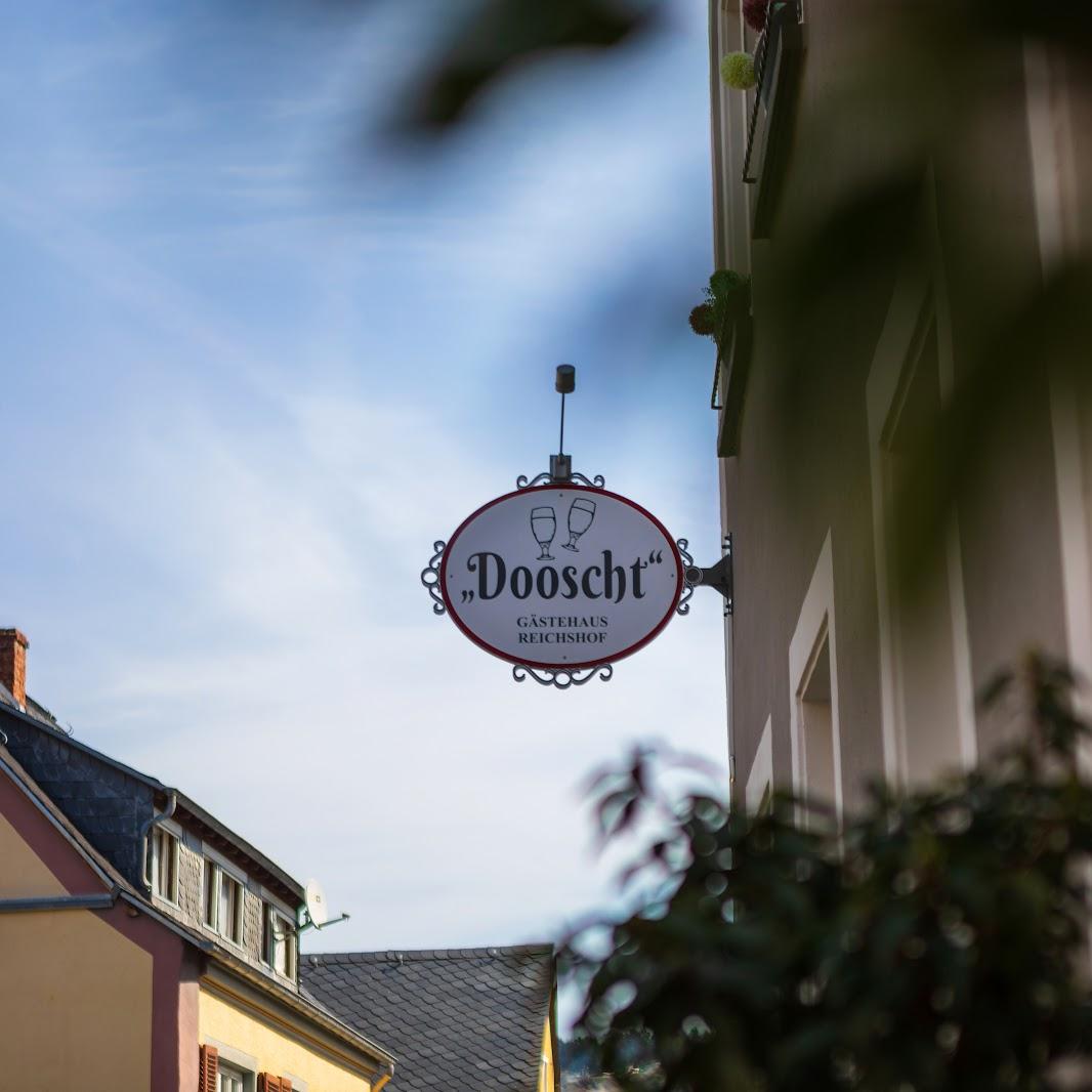 Restaurant "Dooscht Gästehaus Reichshof" in Kröv