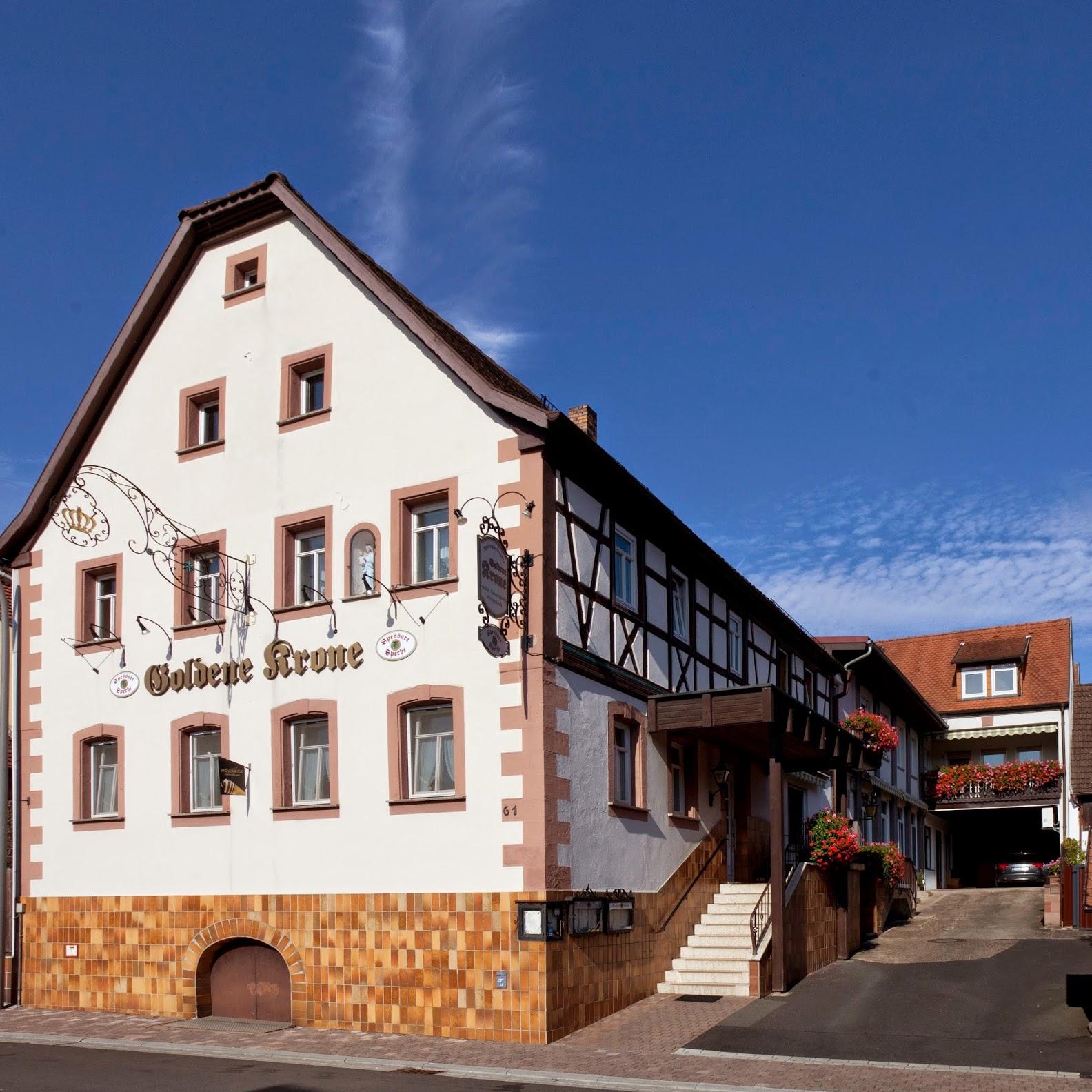 Restaurant "Gasthof - Pension  Zur Goldenen Krone " in Dorfprozelten