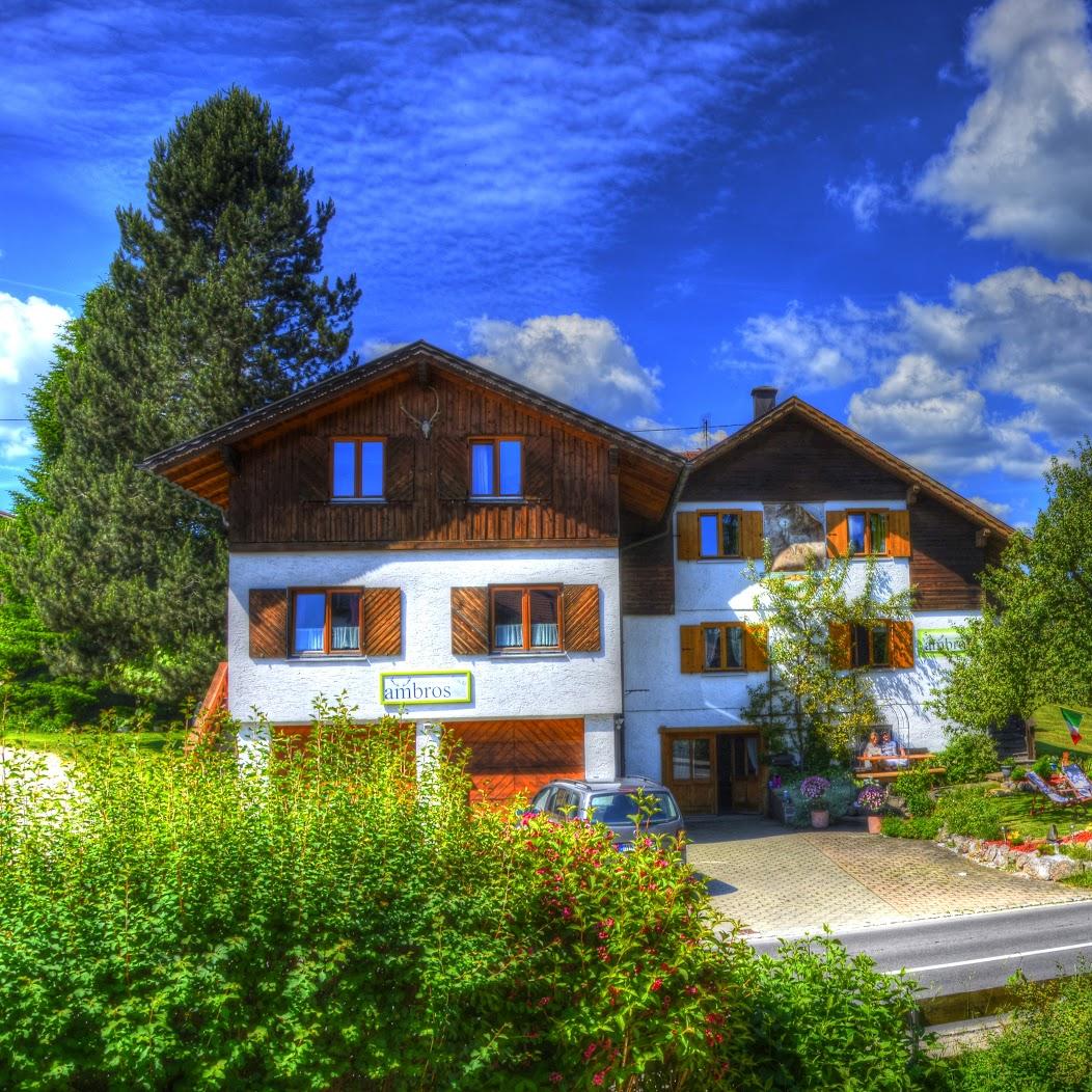 Restaurant "Gästehaus Ambros" in Hopferau